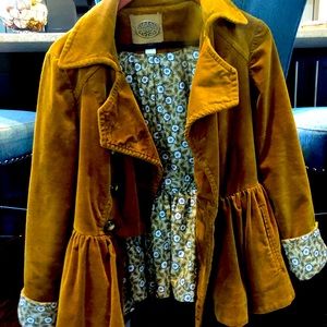 Anthropologie Idra Peplum coat